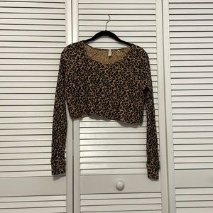 Cheetah print long sleeve